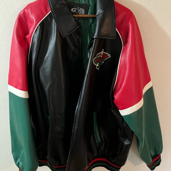 NHL Other - 🎉 Host Pick 🎉 Minnesota Wild Leather Jacket